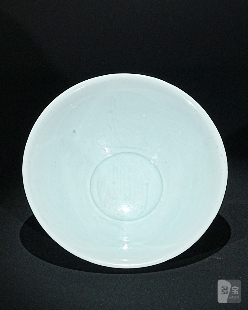 明 湖田刻花鱼纹碗